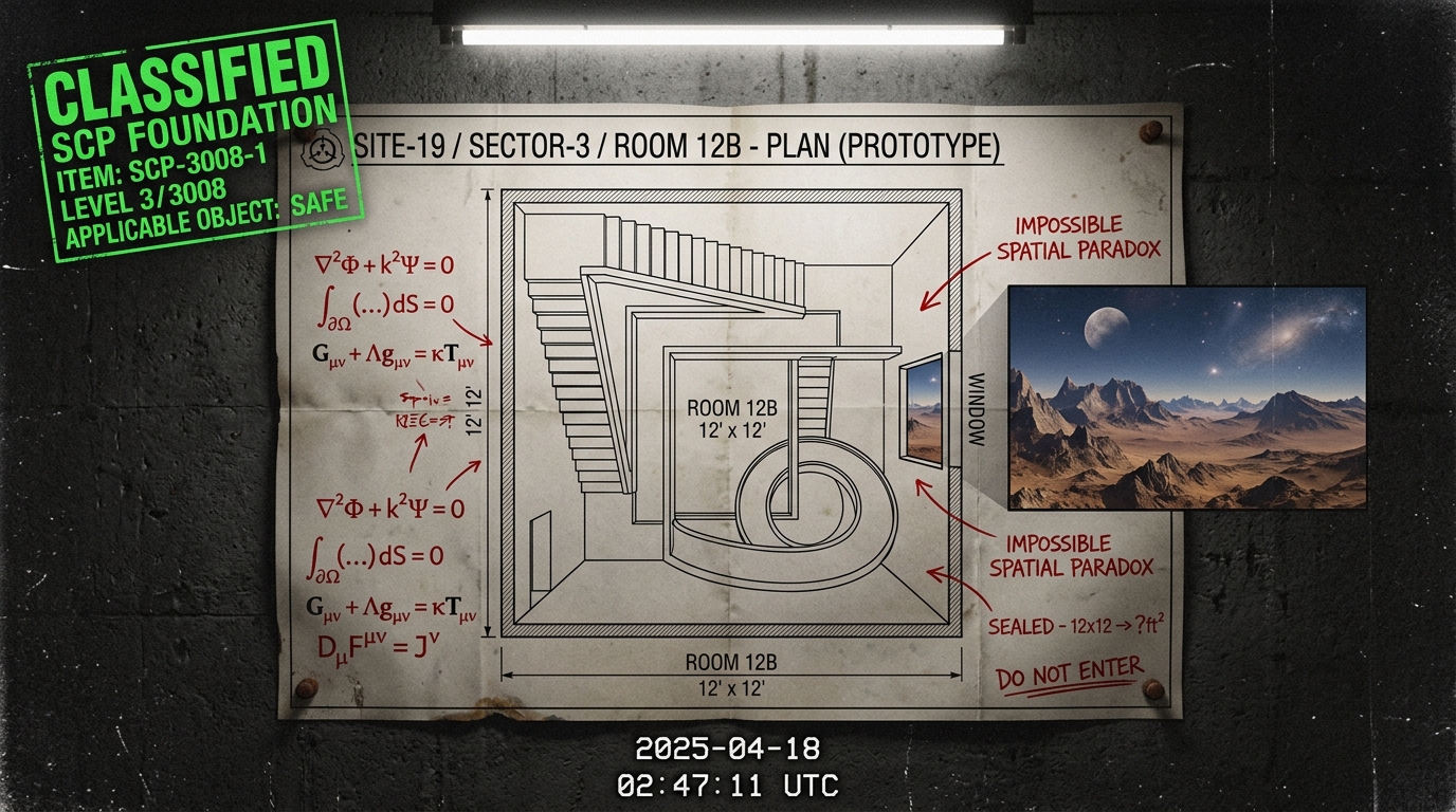 Blueprint for a Room That Doesn't Exist